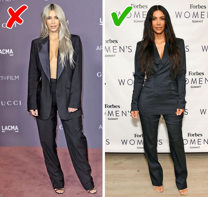 Những bộ quần áo lố bịch, hở hang: Bạn sẽ trông rất phản cảm nếu sử dụng không khéo léo những bộ trang phục kiểu này. 