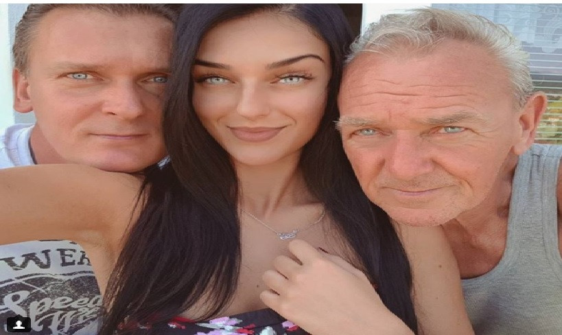 Cả 3 người trong cùng một nhà có gen di truyền giống nhau màu mắt rất đẹp và kỳ lạ.