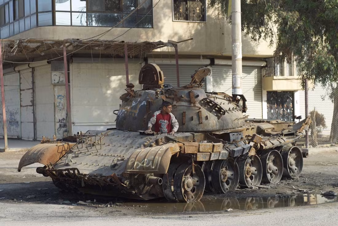 Ước tính đã có hàng trăm chiếc T-55 bị phá hủy trong 5 năm nội chiến Syria.