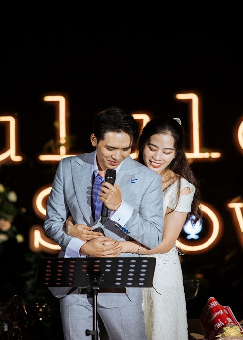 Tháng 9/2022, trên truyền thông, Bạch Công Khanh phủ nhận nghi vấn hẹn hò Nam Em. Ảnh: FBNV