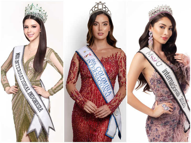 Phương Anh còn phải dè chừng các thí sinh đến từ Mexico, CH Dominica, Indonesia, Ấn Độ, Colombia. Ảnh: Fanpage