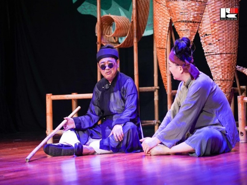 Nghệ sĩ Xuân Bắc, Giám đốc Nhà hát Kịch Việt Nam cho hay, Quốc Khánh là hạt nhân quan trọng trong các vở diễn của đơn vị. Ảnh: Dân Việt