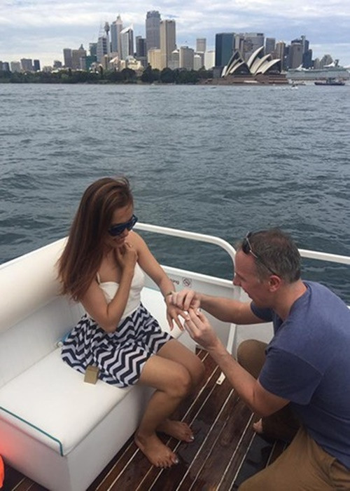 Năm 2017, sau 4 năm hẹn hò, có con chung, Lý Thanh Thảo được nửa kia cầu hôn.