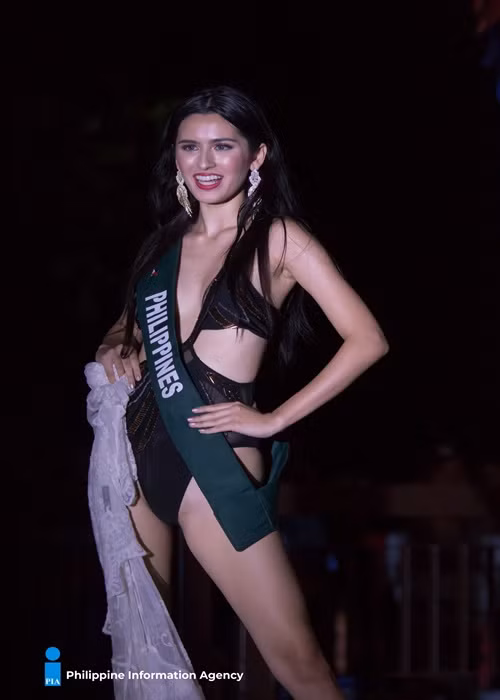 Huy chương đồng ở khu vực châu Á/châu Đại Dương thuộc về người đẹp Philippines. Ảnh: Philippine Information Agency