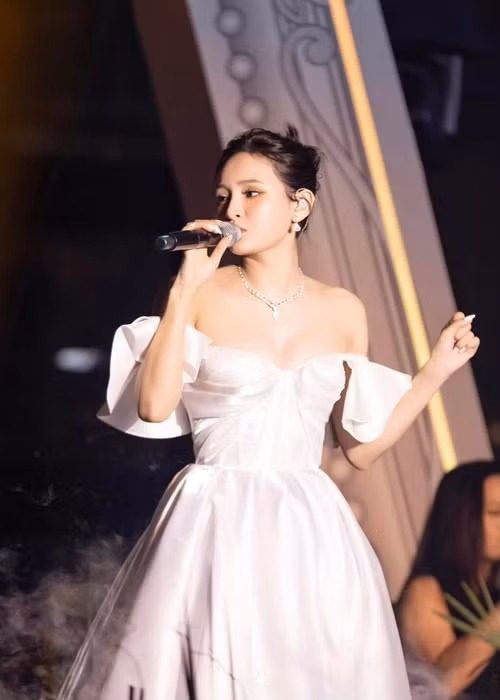 Giọng ca sinh năm 1997 bị nhiều khán giả chỉ trích khi đi hát trở lại. Ảnh: FBNV