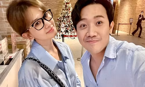 Tran Thanh dap tra nghi van ghep anh ben Hari Won