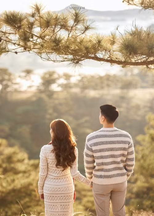 Bạn trai Thùy Dung có ngoại hình điển trai. Anh cao 1m83.