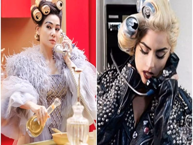 Năm 2019, MV "I am diva" của Thu Minh bị cư dân mạng soi ra có những điểm giống MV "Kill This Love" và "Ddu-du Ddu-du" của Black Pink (Hàn Quốc), "Telephone" của Lady Gaga. Hà Đỗ - người đã lên ý tưởng và xây dựng tạo hình cho Thu Minh trong MV "I am diva" chia sẻ: "Mỗi sản phẩm âm nhạc là những dự án tâm huyết của các nghệ sĩ khác nhau trên thế giới. Vậy nên, mọi sự so sánh đều rất khập khiễng". Ảnh: Người đưa tin