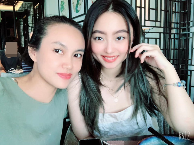 Con gái đầu lòng của Như Phúc nay đã thiếu nữ xinh đẹp. Ảnh: FBNV