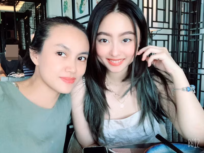 Con gái đầu lòng của Như Phúc nay đã thiếu nữ xinh đẹp. Ảnh: FBNV