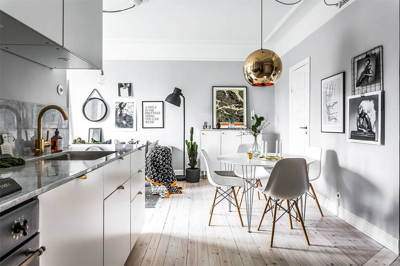 Căn hộ 45m2 được trang trí gam màu trung tính ấn tượng - Hình 3 Can ho 45m2 duoc trang tri gam mau trung tinh an tuong-Hinh-3