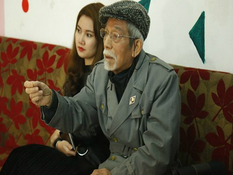 Trong "Chung cư rắc rối", ông đóng vai "ông ngoại quốc dân". Ảnh: Báo Pháp luật