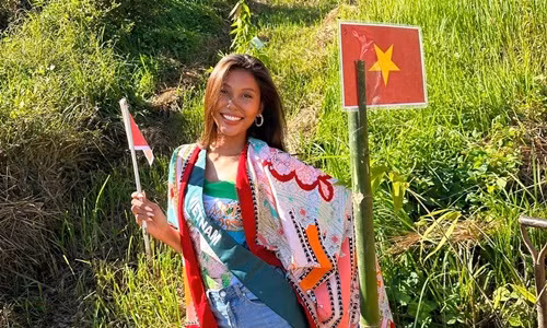 Thach Thu Thao vang mat trong bang du doan Miss Earth 2022-Hinh-2