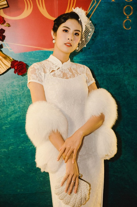 Chia sẻ về phong cách thời trang an toàn, Ngọc Hân từng cho biết, cô muốn xây dựng hình ảnh một hoa hậu "sạch".