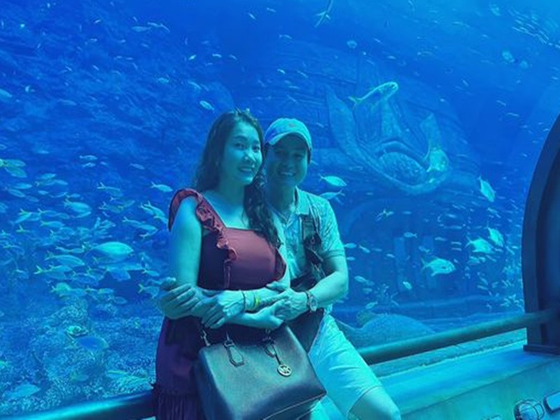 Khoản của phim "Mẹ rơm" được bà xã hết lòng ủng hộ công việc. Ảnh: FBNV