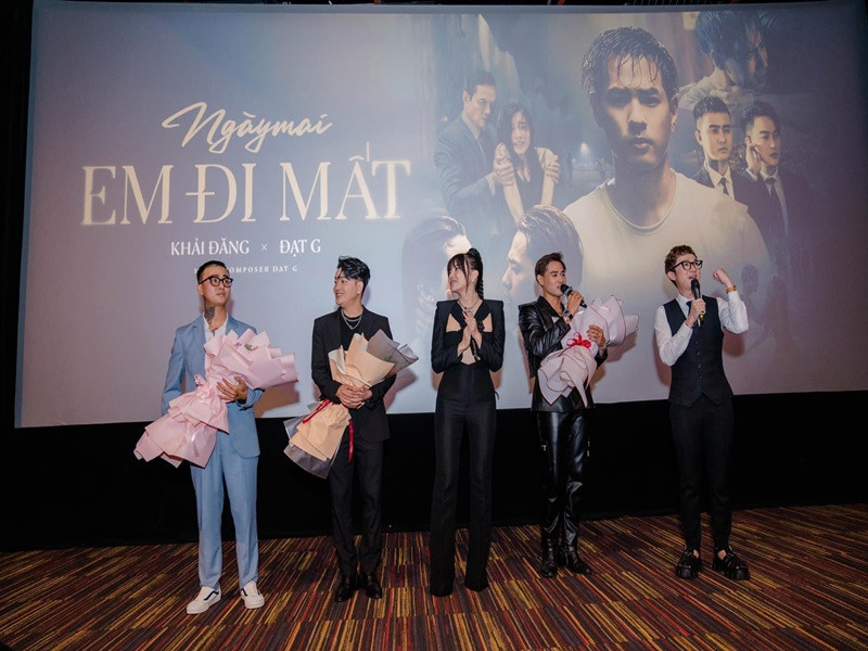 Hồi tháng 8/2022, anh góp mặt trong MV "Ngày mai em đi mất" của Khải Đăng - Đạt G. Ảnh: FBNV