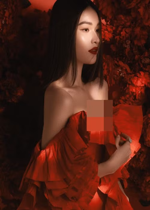 Hình ảnh gợi cảm, sắc sảo chưa từng thấy của nàng á hậu.