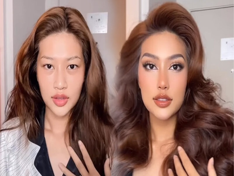 Mặt mộc của Thiên Ân nhận “cơn mưa” lời khen ngợi. Ảnh: Saostar