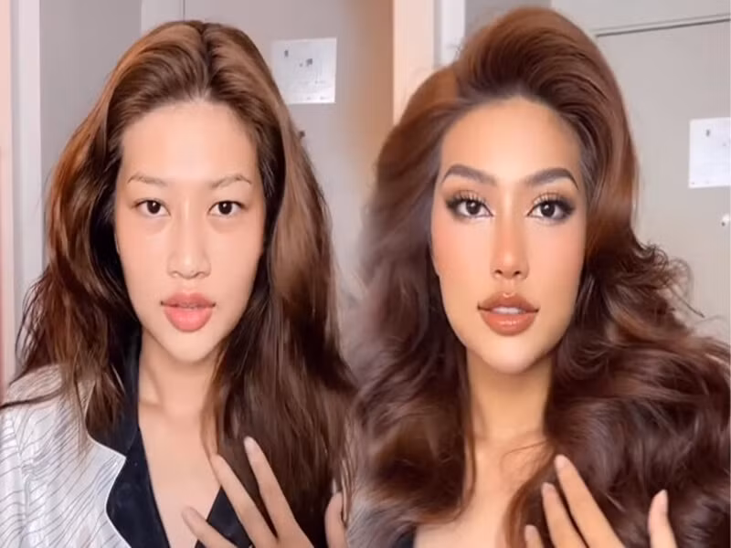 Mặt mộc của Thiên Ân nhận “cơn mưa” lời khen ngợi. Ảnh: Saostar