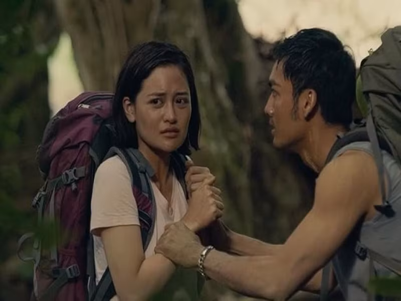 Ngày quay “Rừng thế mạng”, Thùy Anh để mặt mộc hoàn toàn giúp vai diễn chân thật nhất. Ảnh: VTC