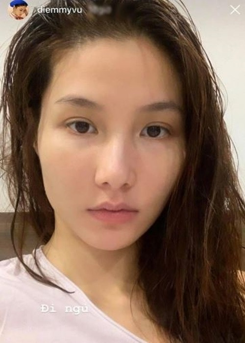 Gương mặt mộc của Diễm My 9X khiến nhiều người phải ghen tỵ. Ảnh: Dân Trí