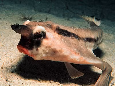 Cá Batfish thường săn mồi như cá, tôm và giáp xác.