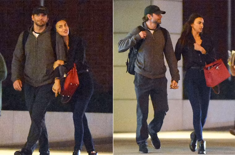 Mặc dù mới cặp kè nhưng xem ra Irina rất quấn quýt với tình mới. Cô thoải mái thể hiện tình cảm với Bradley hơn so với người tình 5 năm CR7 trước đó.