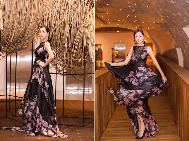 Lợi thế hình thể cộng với kinh nghiệm tạo dáng trước ống kính nên Phương Thúy rất biết cách để có được những shot hình bắt mắt nhất.