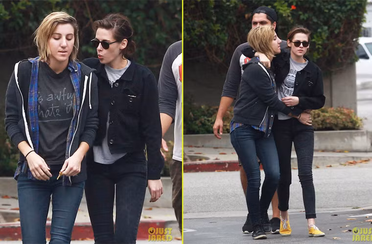 Kristen Stewart quan chat nguoi tinh tin don tren pho