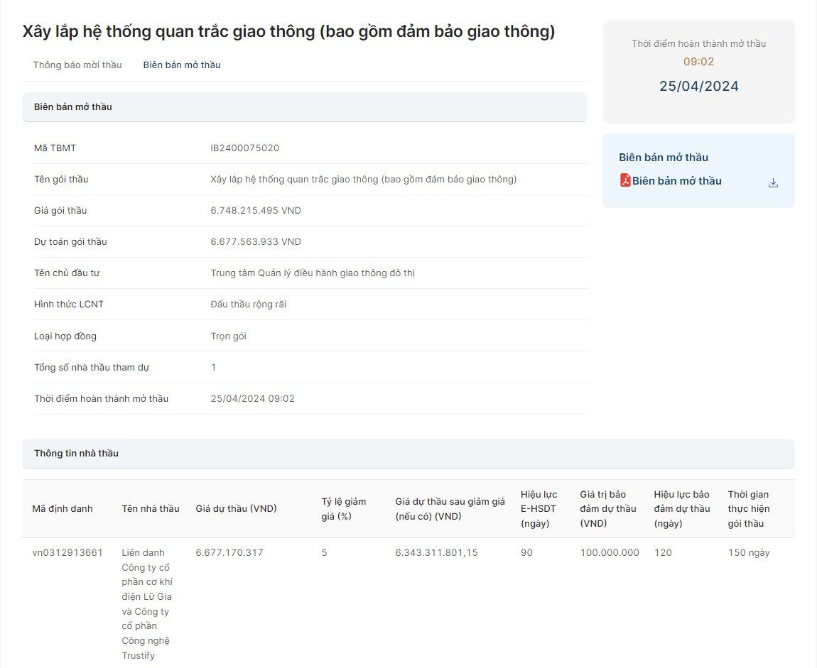 TP. HCM: Liên danh Lữ Gia-Trustify dự gói thầu xây lắp giao thông TP. HCM: Lien danh Lu Gia-Trustify du goi thau xay lap giao thong