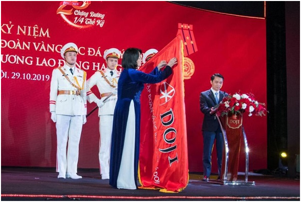Le ky niem 25 nam thanh lap TD vang bac da quy Doji, nhan huan chuong lao dong hang nhat-Hinh-2