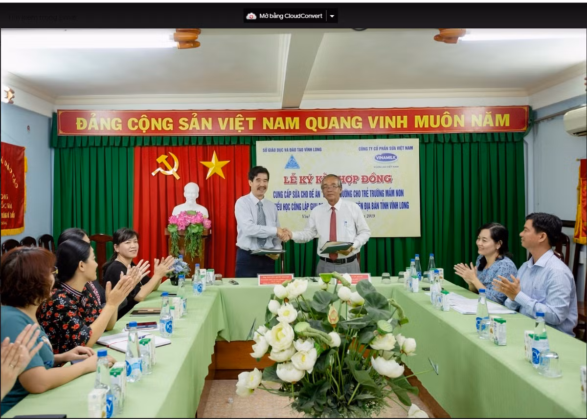 Chuong trinh sua hoc duong chinh thuc den voi hoc sinh Vinh Long