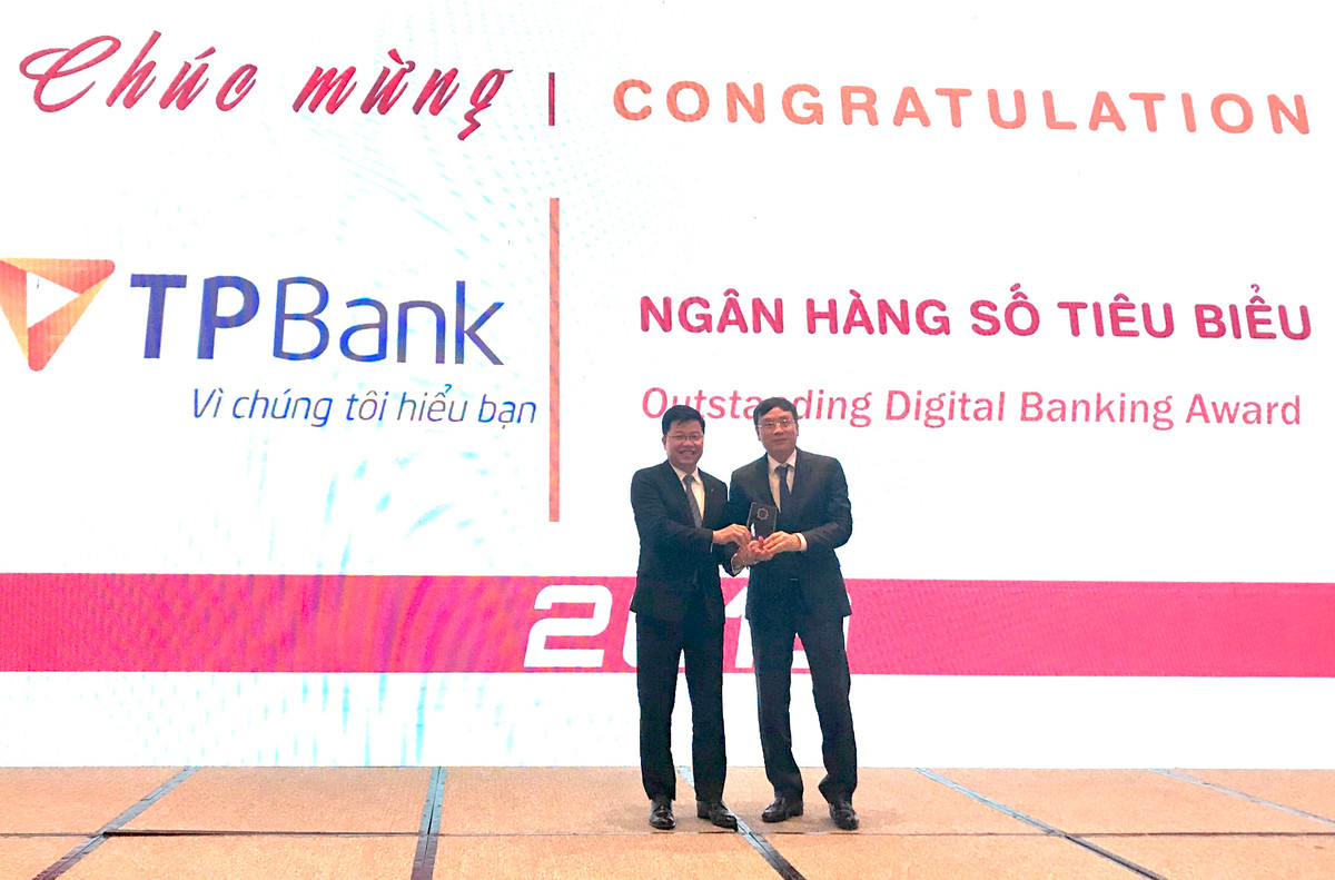 TPBank tiep tuc duoc vinh danh la Ngan hang so tieu bieu