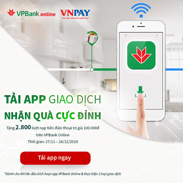 Nhan ngay 100.000 voi chuong trinh “Tai app giao dich - nhan qua cuc dinh“