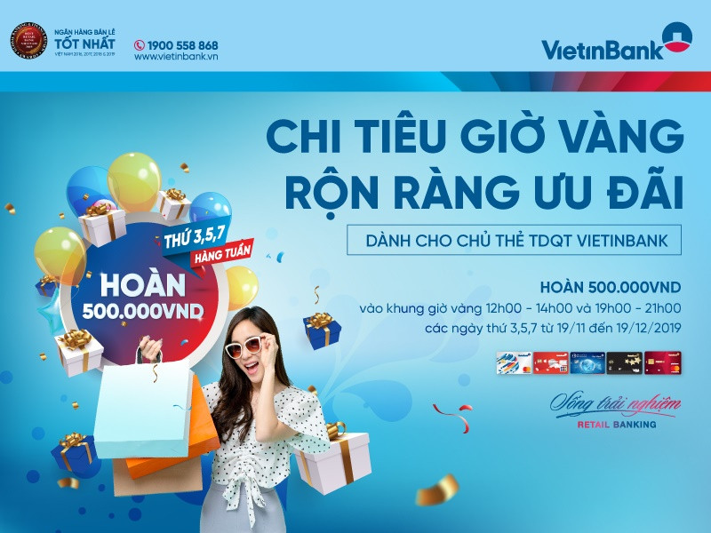 Bi quyet de nhan duoc uu dai hoan tien len den 500.000 dong