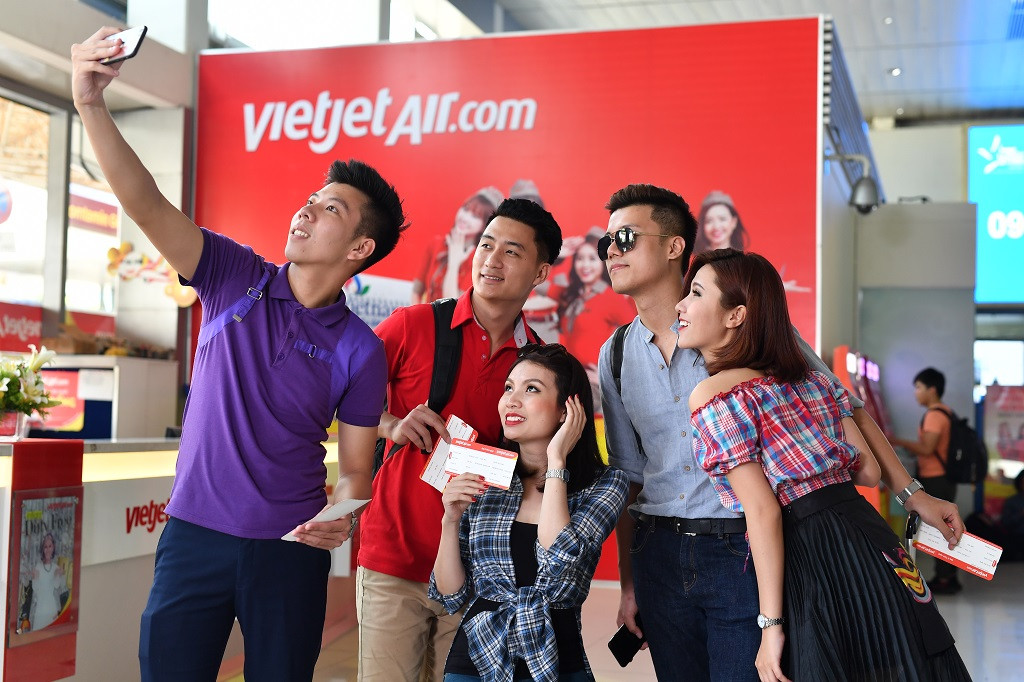 Chao don duong bay moi, Vietjet tung trieu ve khuyen mai tu 0 dong