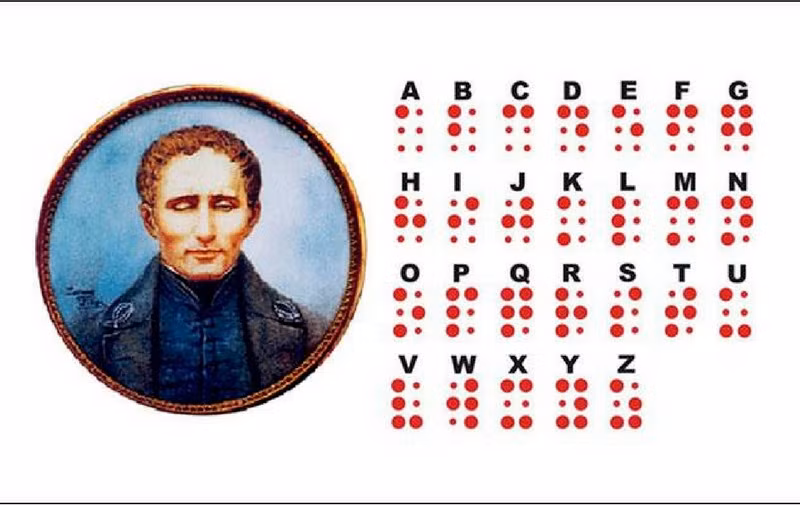 Một phát minh tuyệt vời do trẻ tạo tạo ra là chữ nổi. Louis Braille đã tạo ra chữ nổi - loại chữ giúp người khiếm thị có thể tiếp cận tri thức - khi 15 tuổi. Trước đó, năm 3 tuổi, Braille bị mất thị lực một bên mắt khi chơi với chiếc dùi trong xưởng của cha mình. Ảnh: blindmotherhood.