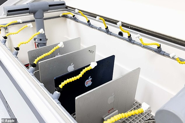 Các sản phẩm của Apple sẽ trải qua loạt thử nghiệm nghiêm ngặt để đảm bảo chất lượng.