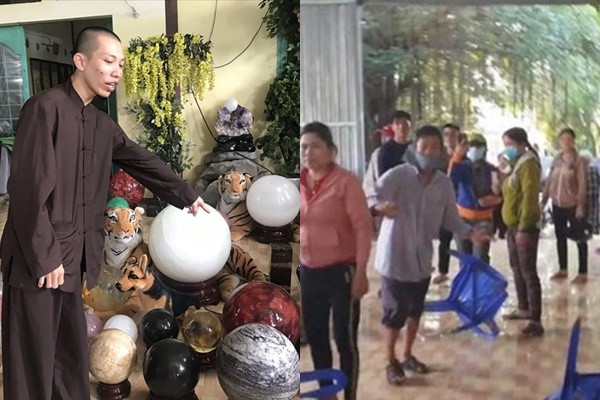 Công an huyện Đức Hòa cho biết, đã nhiều lần xuống tịnh thất thu thập tài liệu và cho rằng tài sản nhóm người đập phá chưa đến 2 triệu đồng, không đủ điều kiện khởi tố tội hủy hoại hoặc cố ý làm hư hỏng tài sản.