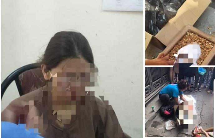 Nu sinh o Ha Noi sinh con bo thung rac: Su lanh lung phai tra gia the nao?