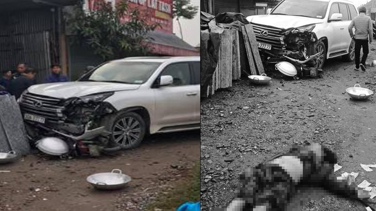 Xac dinh danh tinh nan nhan vu xe Lexus bien ngu quy 30A-777.77 tong chet nguoi