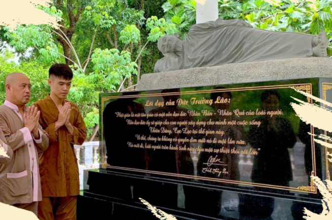 Cựu Đại tá công an Lã Ngọc Tỉnh, Cơ quan cảnh sát điều tra Công an Hà Nội, người đã chứng kiến nhiều "chiến tích" bất hảo trong quá khứ của Tuyên bảo: "Khi còn ở Quảng Ninh, Tuyên là tay giang hồ khét tiếng đánh người. Giờ gặp Tuyên, tôi thấy sự thay đổi hoàn toàn, một con người hiền lành. Cái hay là Tuyên và vợ mình gieo duyên đó cho nhiều người khác để họ cũng thay đổi tốt lên như vậy". (Ảnh: Tổ Quốc)