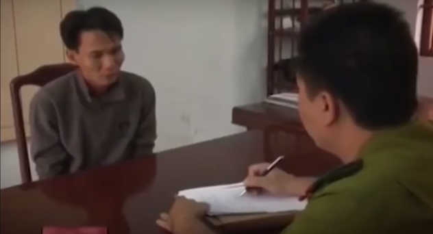 Theo cáo trạng, năm 2012 Lê Trung Hiếu chung sống như vợ chồng với bà H. tại nhà của bà H. trên đường An Phú Đông, quận 12, TP HCM. Qua thời gian chung sống, bà H. thấy Hiếu không có tình cảm thật sự với mình mà chỉ lợi dụng tiền bạc nên có lời xúc phạm Hiếu và đòi chia tay nên Hiếu nảy sinh ý định giết bà H..