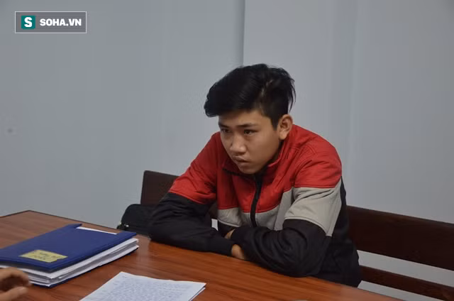 Lấy lời khai của đối tượng Kiệt tại cơ quan điều tra.