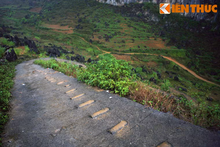 Lịch sử của Đồn Cao gắn liền với quá trình chiến đóng Hà Giang của thực dân Pháp. Ảnh: Đường lên Đồn Cao.