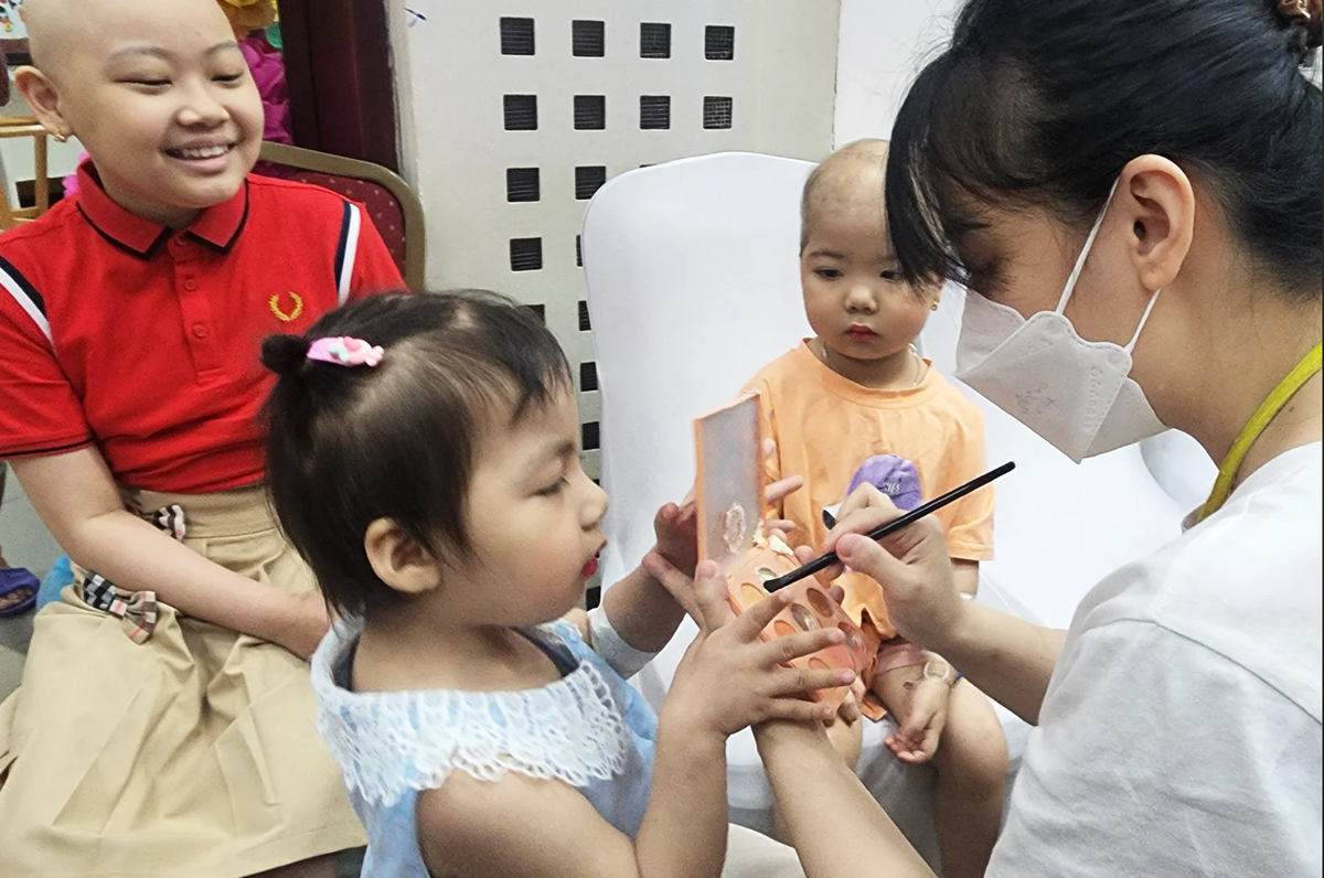 Tet thieu nhi dac biet cua “nhung chien binh nhi... troc dau“-Hinh-2