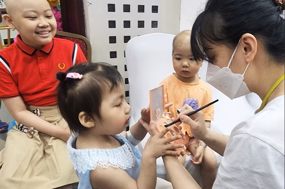 Tet thieu nhi dac biet cua “nhung chien binh nhi... troc dau“-Hinh-2