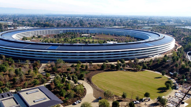 Tru so Apple Park la mot trong nhung toa nha dat nhat the gioi