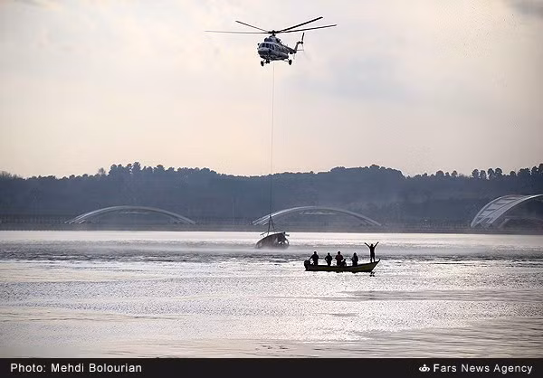 Nguyên nhân vụ tai nạn đang được điều tra làm rõ. Tuy nhiên, người ta phán đoán rằng lý do có thể là vì kỹ thuật. Nguồn ảnh: Fars