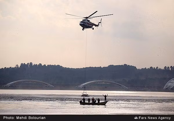 Các vụ tai nạn trực thăng dấy lên hồi chuông báo động tình trạng xuống cấp các máy bay trực thăng của Iran. Nguồn ảnh: Fars